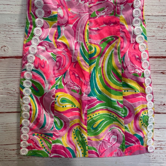 Lilly Pulitzer Mila Shift Dress in Multi All Nighter Sz 2 - Picture 13 of 13